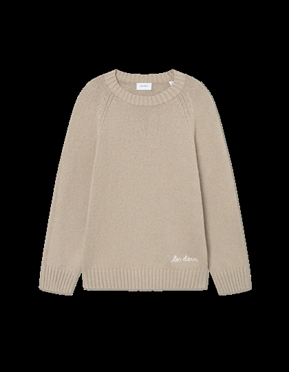 Les Deux Strik Brand Roundneck - Dark Sand 